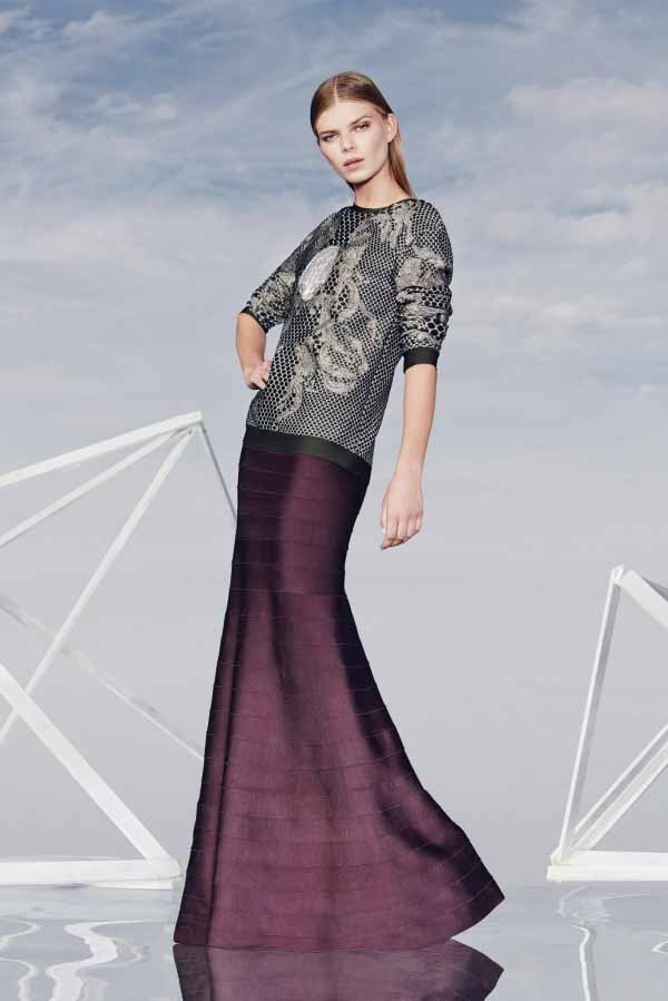 Платья и костюмы Herve Leger Коллекция Pre-Fall 2014