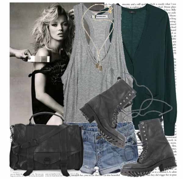 Как и с чем носить майку алкоголичку