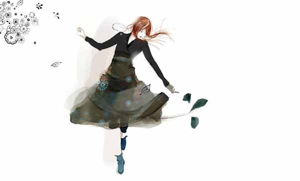 Фэшн иллюстрации девушек от Sophie Griotto