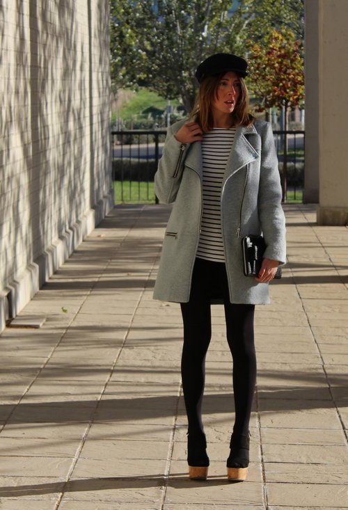 Уличные образы, вдохновленные офисным стилем