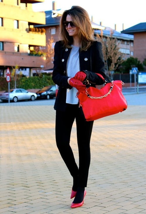 Уличные образы, вдохновленные офисным стилем