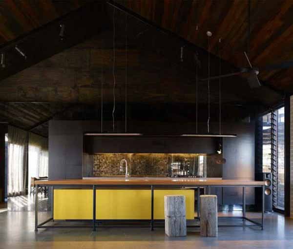 minimalist-kitchen-yellow