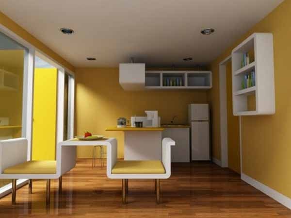 yellow-white-kitchen-design