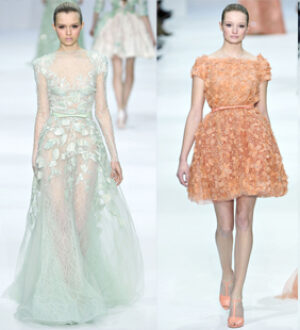 Великолепные Платья Elie Saab Haute Couture Весна-Лето 2012