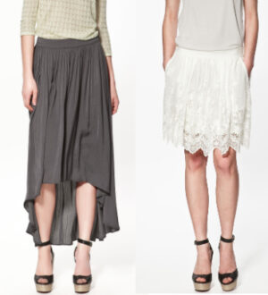 Юбки Zara Новая Коллекция Весна 2012
