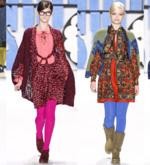 Anna Sui Коллекция Fall Winter 2012-13