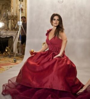 Penelope Cruz на съемках календаря для Campari 2013