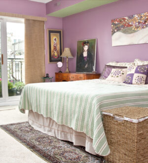 Лавандовый цвет в интерьере
