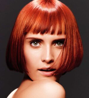 Женские прически 2012 с челкой