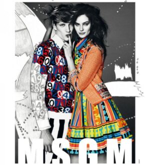 Рекламная кампания MSGM Весна-Лето 2013