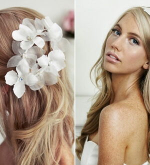 Модные свадебные прически 2013