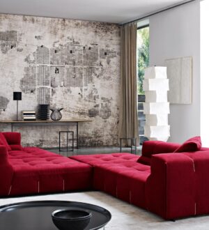 Стильный диван-кровать в различных интерьерах