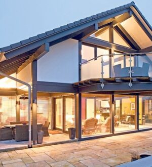 Современный и экологичный ландшафт загородного дома