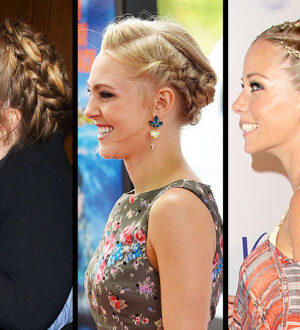 Модные прически с косой на бок на сезон 2013-2014