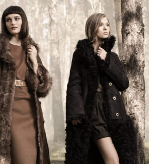 С чем носить дубленку зимой 2013-2014