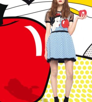 Мультяшная коллекция женской одежды от Red Valentino Fall-Winter 2014-2015