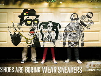 Рекламная кампания кедов от Converse
