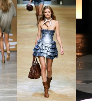 C чем носить джинсовое платье. 4 стильных образа