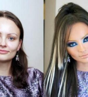 20 невероятных преображений с помощью макияжа. Фото до и после