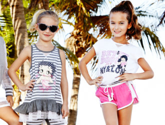 Модные комплекты детской одежды