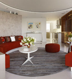 Как оформить круглые стены в интерьере