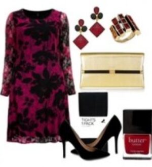 Красивая праздничная одежда для полных женщин 2014-2015