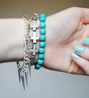 Стильный браслет своими руками мастер класс