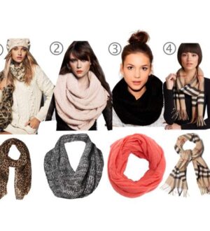 Материалы для шарфов, какие лучше выбирать