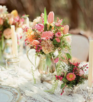 Собираем букет из кустовых роз