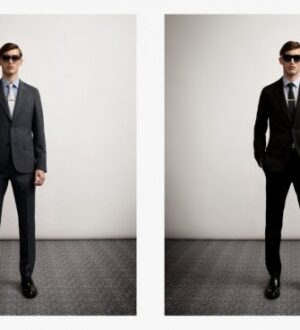 Коллекция строгой мужской одежды Louis Vuitton весна-лето 2015