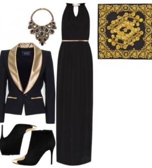 Какую обувь носить с платьем макси зимой?