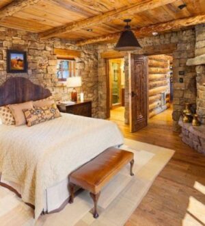 Уютные проекты спальни в деревенском стиле