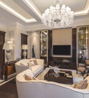 Элитная гостиная в итальянском стиле