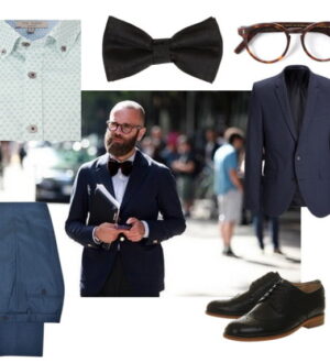 Формальный стиль для мужчин с бородой