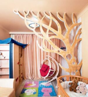 Дизайн интерьера детской комнаты для новорожденного