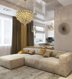 Дизайн квартиры, площадью 58 кв.м.