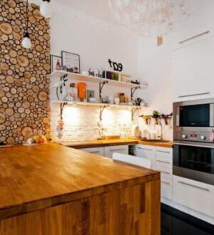 Деревянный декор в интерьере