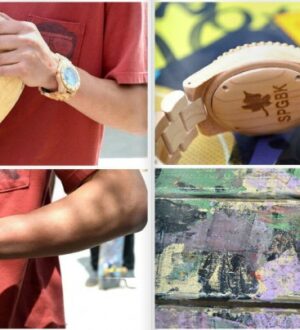 Стильные часы с деревянным браслетом от Springbreak Wood