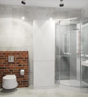 Интерьер ванной в стиле лофт