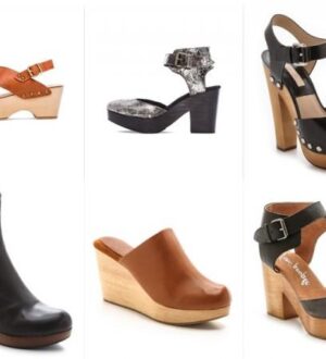 Модные сабо на лето 2015 года