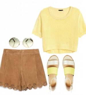 Как и с чем носить замшевые вещи летом