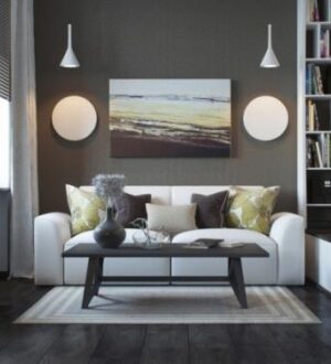 Практичный интерьер маленькой квартиры 37 кв.м.