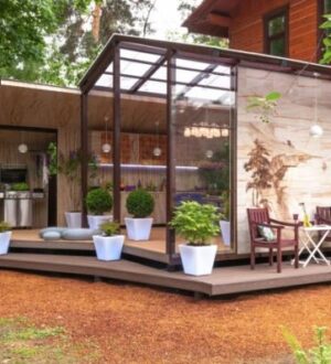 Как оформить террасу загородного дома