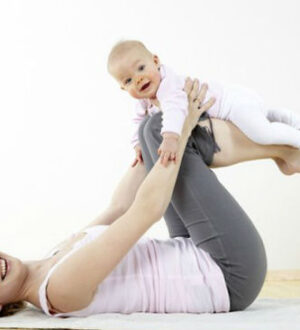 Совместный фитнес для молодой мамы и малыша