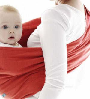 Трикотажные слинги для новорожденных — помощь маме
