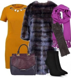 C каким цветом сочетается оранжевый в одежде