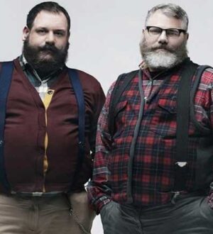 3 способа носить кардиган полным мужчинам