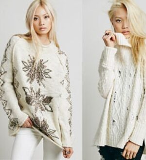Модные вязаные свитера 2019