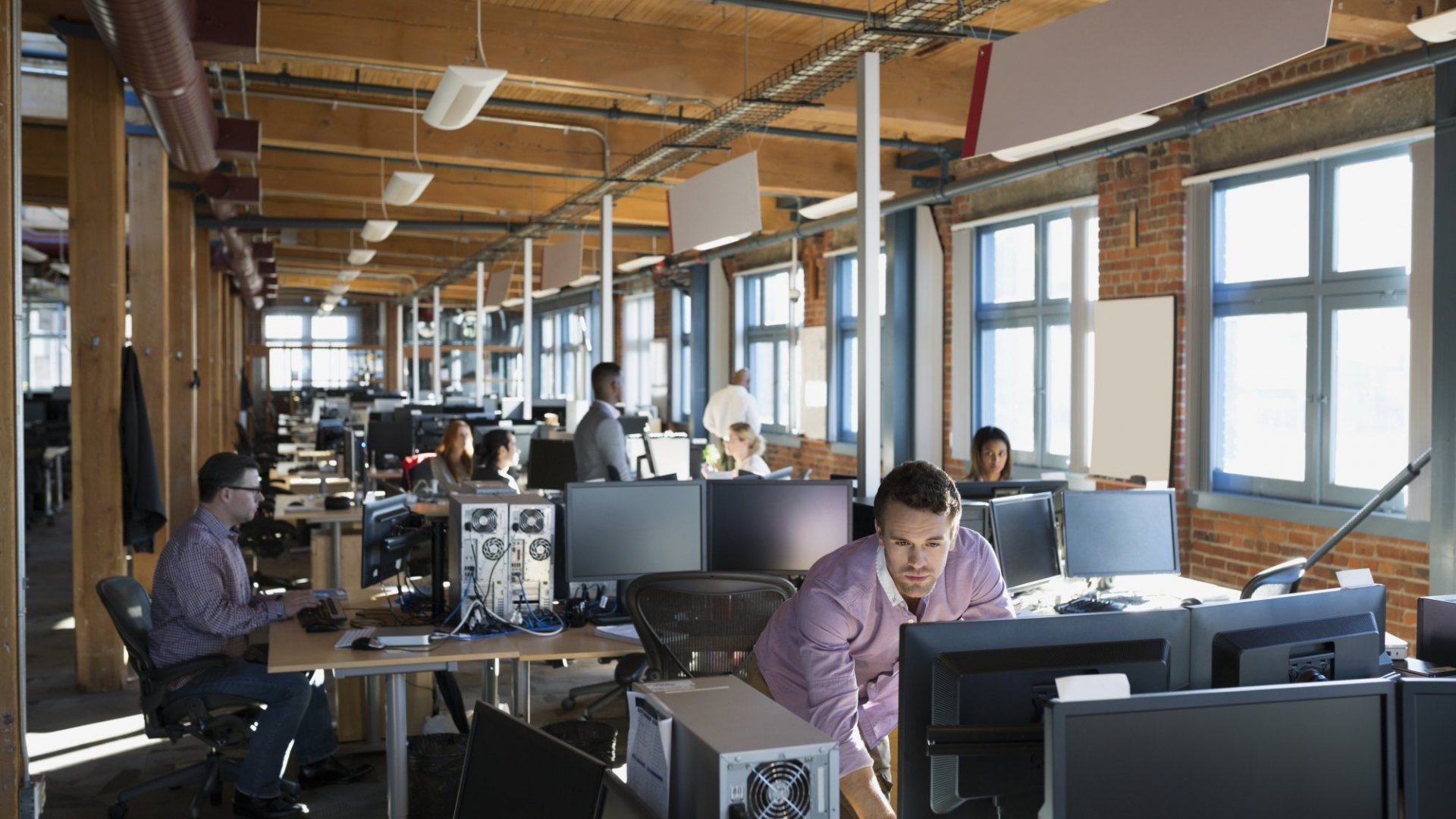 Офисы open space как современная организация труда