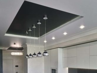 Необычные решения дизайна потолка